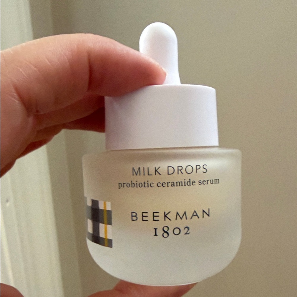 NWT BEEKMAN 1802 Mini Milk Drops Probiotic Ceramide Serum 0.5 fL oz moisturizer